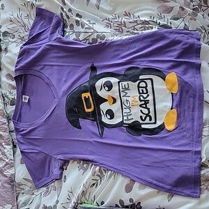 Halloween V-neck shirt